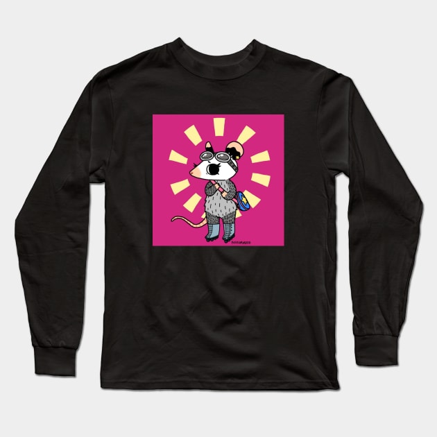 Ramona Long Sleeve T-Shirt by Possum Mood